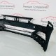 VW Polo Front Bumper Genuine Black Mk6 Se With Pdc 2017 - 2022 [an65]