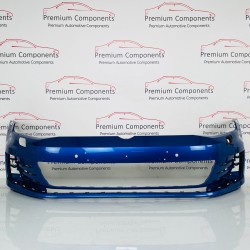 VW Golf Gti Gtd Front Bumper Skin Genuine Blue Mk7 2013 – 2017 [an66]