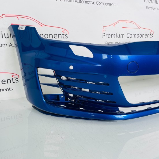 VW Golf Gti Gtd Front Bumper Skin Genuine Blue Mk7 2013 – 2017 [an66]