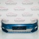 VW Golf Front Bumper Genuine Blue Mk7 Se Pdc & Washer Jets 2013 – 2017 [an89]