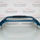 VW Golf Front Bumper Genuine Blue Mk7 Se Pdc & Washer Jets 2013 – 2017 [an89]