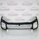 VW Touareg R Front Bumper Genuine Black With Washer Jets 2015 – 2019 [an101]