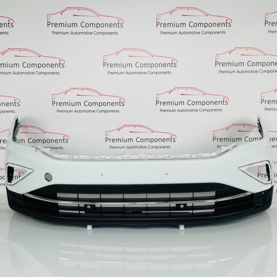 VW Tiguan Front Bumper Genuine White Mk2 Se With Grill Trim 2021 – 2023 [an53]