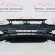 VW Polo Front Bumper Genuine Black Mk6 Se With Pdc 2017 - 2022 [ao23]