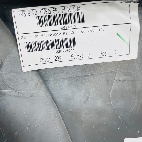 VW Touran Front Bumper Genuine Black Mk2 Highline 2015 – 2020 [ao91]