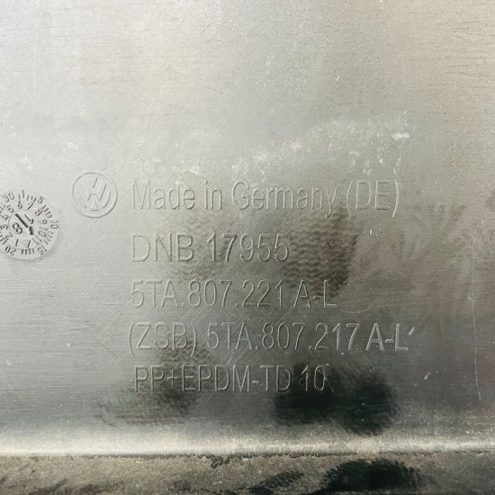 VW Touran Front Bumper Genuine Black Mk2 Highline 2015 – 2020 [ao91]