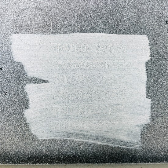 VW Sharan Front Bumper Genuine White Mk2 Se Highline 2010 –2022 [ao97]