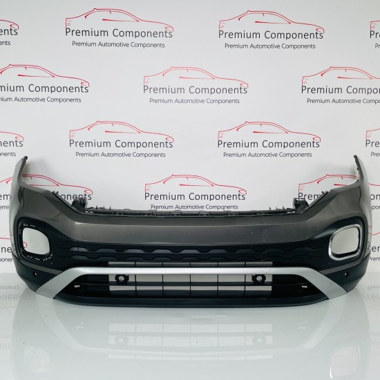 VW T-cross Front Bumper Genuine Grey With Grill 2020 – 2024 [ao112]