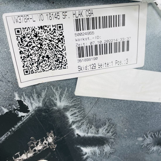 VW Touran R-line Front Bumper Genuine White Mk2 2015 – 2020 [ao125]