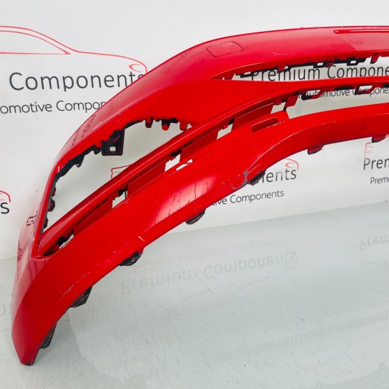 VW Polo Front Bumper Genuine Red Mk6 Se 2017 - 2022 [al54]
