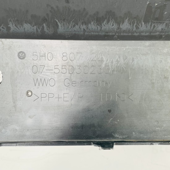 VW Golf Front Bumper Skin Genuine Grey Mk8 Se 2020 - 2023 [ak65]