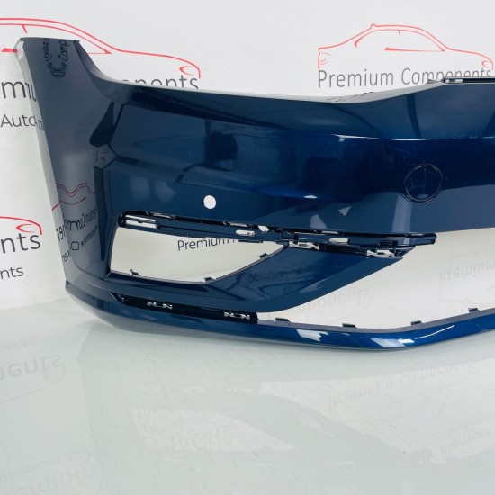 VW Golf Front Bumper Skin Blue Mk7.5 Face Lift Se 2017 – 2020 [al53]