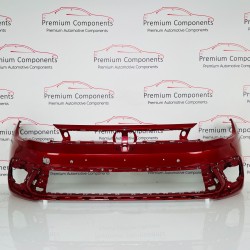 VW Polo Front Bumper Genuine Red Mk6 R-line 2022 - 2024 [an135]