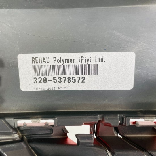 VW Polo Front Bumper Genuine Red Mk6 R-line 2022 - 2024 [an135]