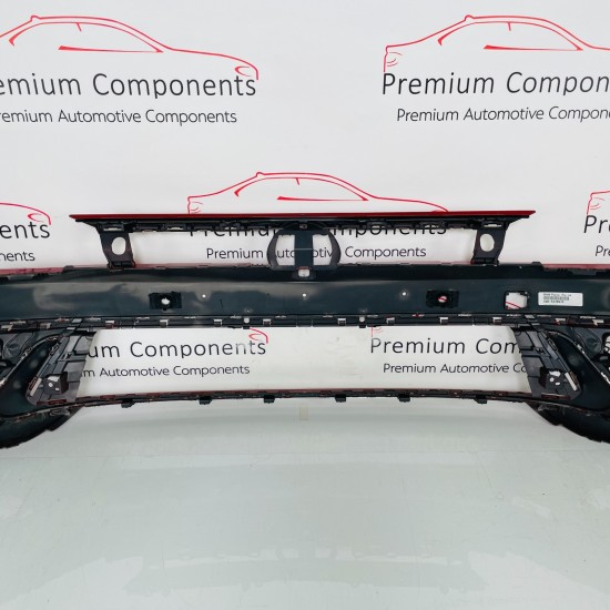 VW Polo Front Bumper Genuine Red Mk6 R-line 2022 - 2024 [an135]