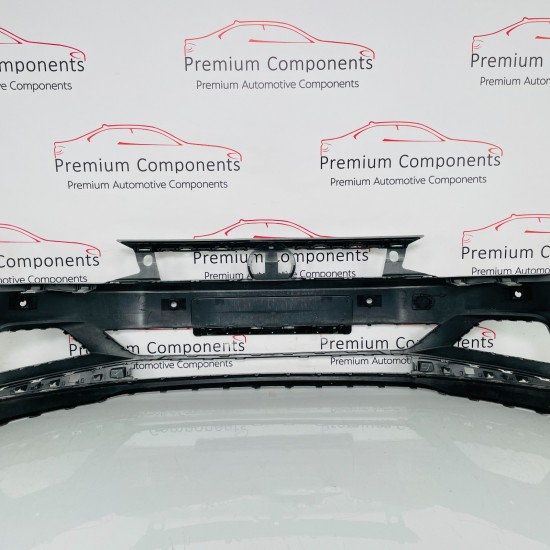 VW Polo Front Bumper Genuine Silver Mk6 Se With Pdc 2017 - 2022 [an140]