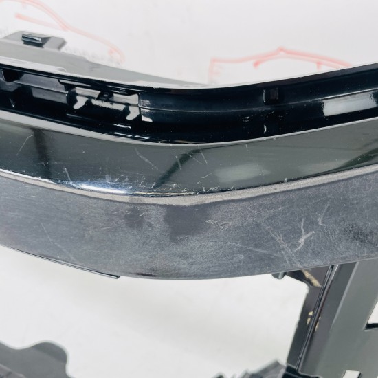 VW Touareg R Front Bumper Genuine Black With Washer Jets 2015 – 2019 [an101]