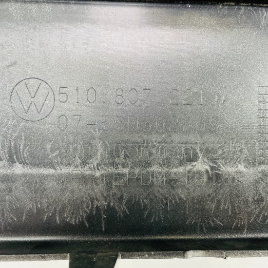 VW Golf Sportsvan Front Bumper Genuine Silver Sv Plus 2017 - 2021 [an112]