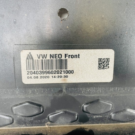 VW Id3 Id.3 Front Bumper Genuine Grey 2020 - 2022 [ao163]