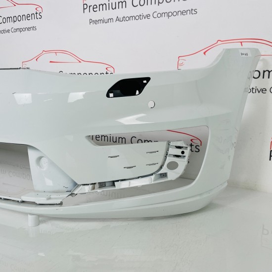 VW Golf Gte Front Bumper Genuine White Mk7 E-golf Hybrid 2013 – 2017 [an145]