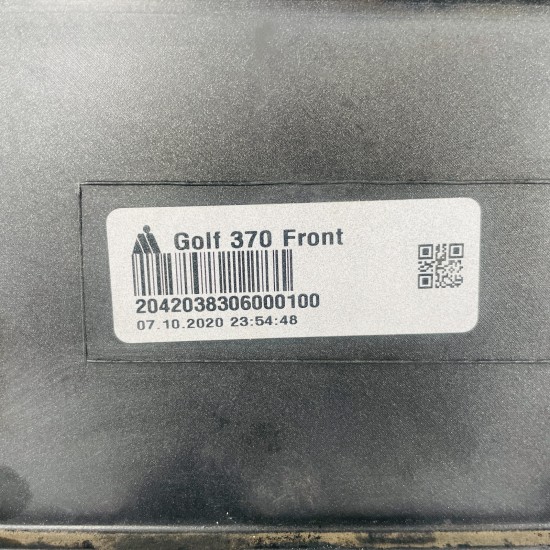 VW Golf Front Bumper Mk7 Se Genuine Grey Pdc & Washer Jets 2013 – 2017 [ao175]