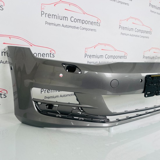 VW Golf Front Bumper Mk7 Se Genuine Grey Pdc & Washer Jets 2013 – 2017 [ao175]