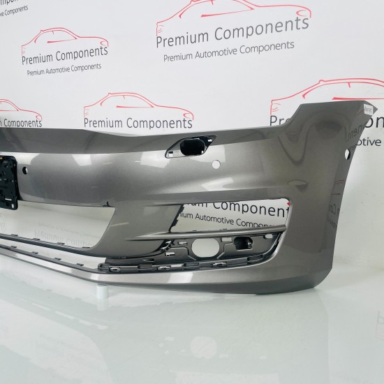 VW Golf Front Bumper Mk7 Se Genuine Grey Pdc & Washer Jets 2013 – 2017 [ao175]