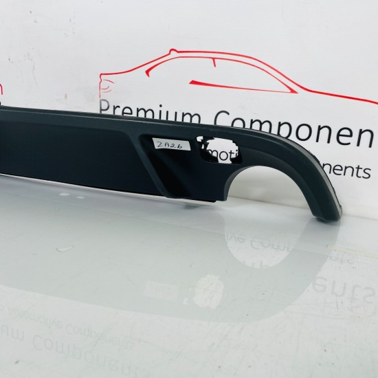 VW Golf Gti Rear Bumper Diffuser Genuine Black Lower Spoiler 2009 - 2013 [za26]