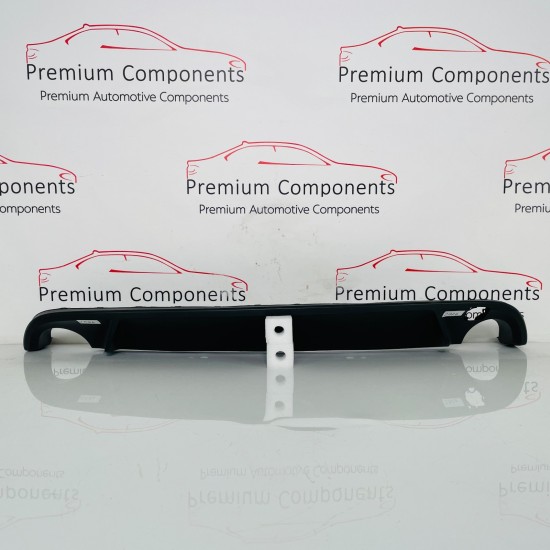 VW Golf Gti Rear Bumper Diffuser Genuine Black Lower Spoiler 2009 - 2013 [za26]