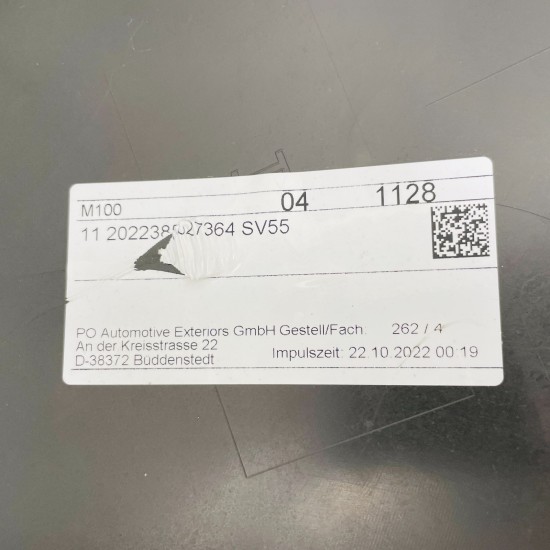 VW Tiguan Front Bumper Genuine Black Mk2 Se 2021 – 2023 [ao26]