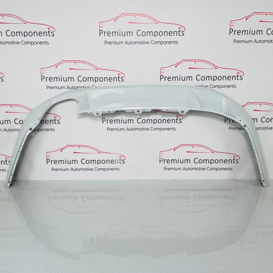 VW Passat Rear Bumper Diffuser Spoiler Trim Genuine White 2015 - 2018 [ak149]