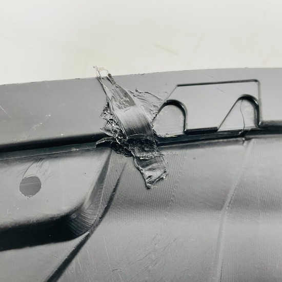 VW E-up Front Bumper Spoiler Genuine Black Wing Lip 2016 - 2022 [za139]