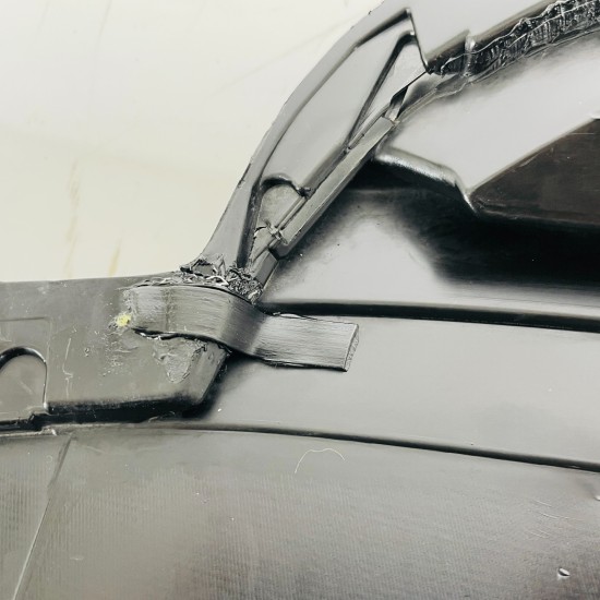 VW E-up Front Bumper Spoiler Genuine Black Wing Lip 2016 - 2022 [za139]