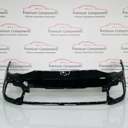 VW Golf R-line Front Bumper Skin Genuine Black Mk8 2020 - 2024 [i41]
