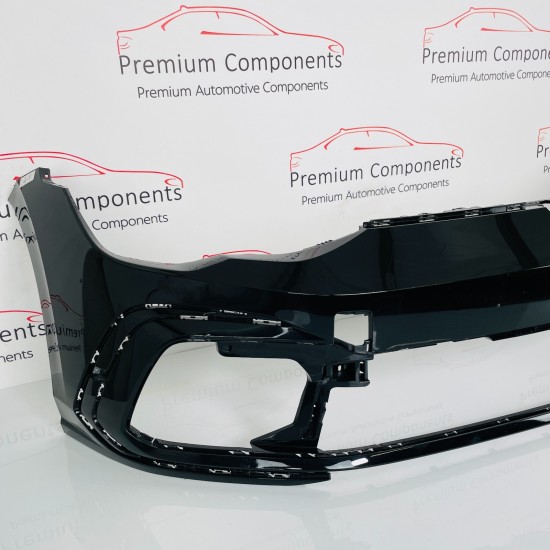 VW Golf R-line Front Bumper Skin Genuine Black Mk8 2020 - 2024 [i41]