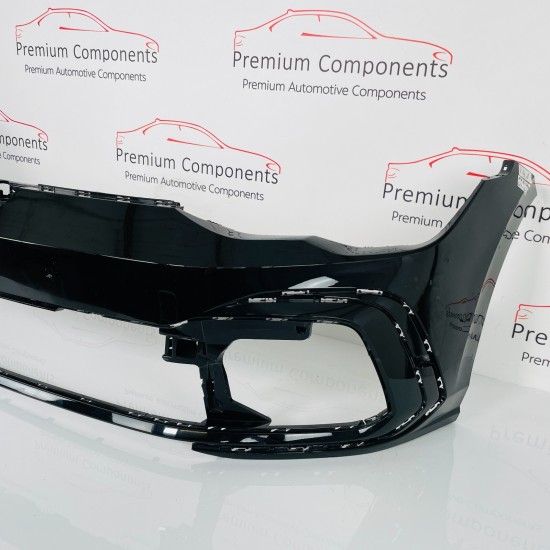 VW Golf R-line Front Bumper Skin Genuine Black Mk8 2020 - 2024 [i41]