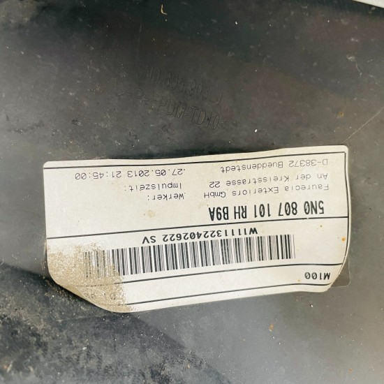 VW Tiguan Front Bumper Genuine White 2011 – 2015 [ao60]