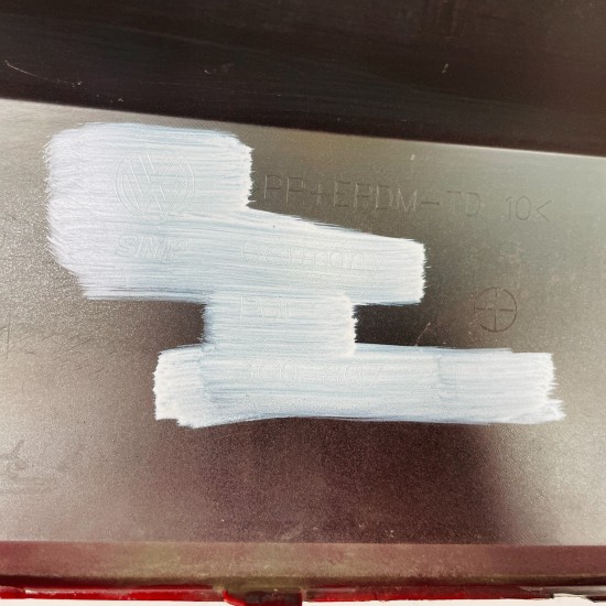 VW Passat Front Bumper Skin Genuine Red 2020 – 2024 [ak184]