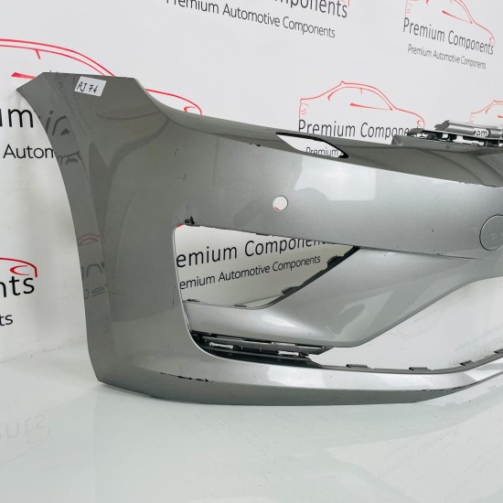 VW Golf Sportsvan Sv Front Bumper Genuine Grey 4 Pdc + Jets 2015 – 2018 [aj74]