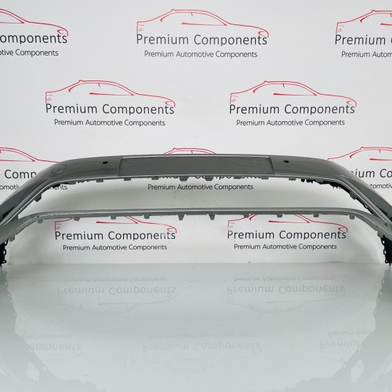 VW Golf Sportsvan Sv Front Bumper Genuine Grey 4 Pdc + Jets 2015 – 2018 [aj74]