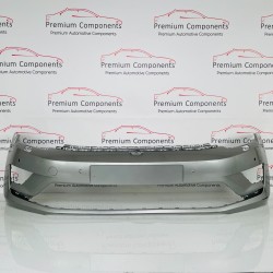 VW Golf Sportsvan Sv Front Bumper Genuine Grey 4 Pdc + Jets 2015 – 2018 [ap5]