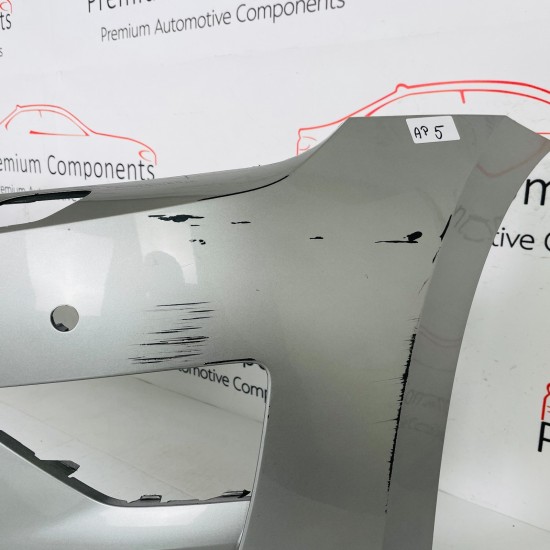 VW Golf Sportsvan Sv Front Bumper Genuine Grey 4 Pdc + Jets 2015 – 2018 [ap5]