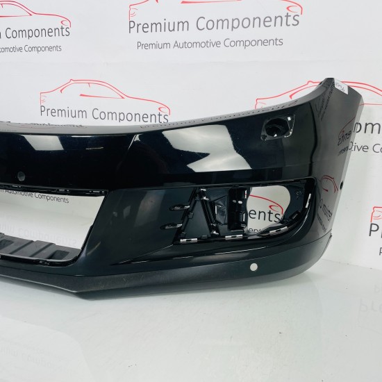 VW Tiguan Front Bumper Genuine Black With Lower Splitter Trim 2011 – 2015 [ap36]