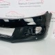 VW Tiguan Front Bumper Genuine Black With Lower Splitter Trim 2011 – 2015 [ap36]