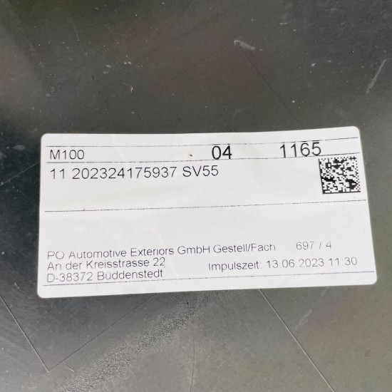 VW Tiguan Front Bumper Genuine Grey Mk2 Face Lift 2021 – 2023 [ao102]