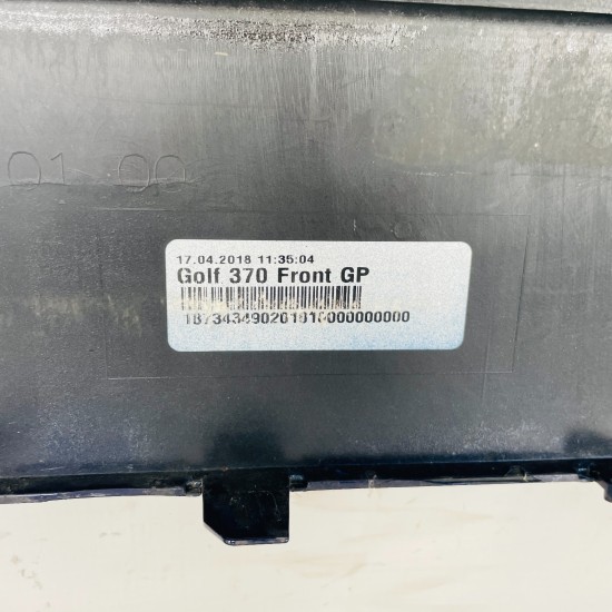 VW Golf Front Bumper Genuine Blue Mk7.5 Se Face Lift With Jets 2017 – 2020 [an99