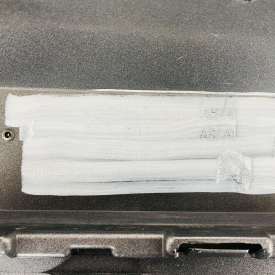 VW T Roc Front Bumper Genuine Grey R Line Tsi Face Lift 2022 – 2024 [ao109]