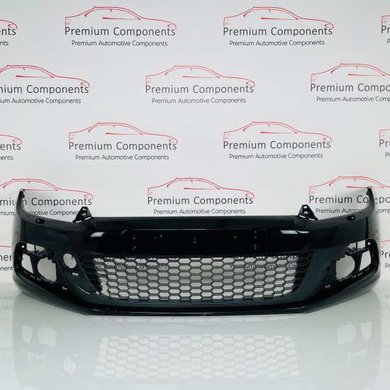 VW Scirocco Gt Front Bumper Genuine Black Se 2009 – 2015 [ao85]