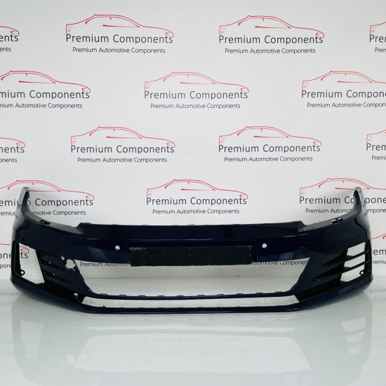 VW Scirocco Front Bumper Genuine Blue R Line 2014 – 2017 [ao89]