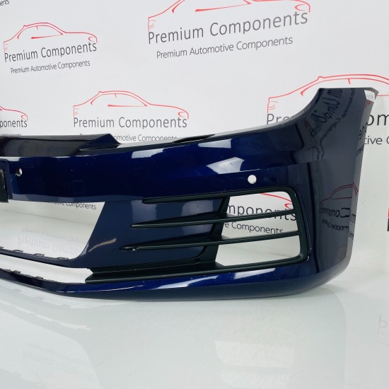 VW Scirocco Front Bumper Genuine Blue R Line 2014 – 2017 [ao89]